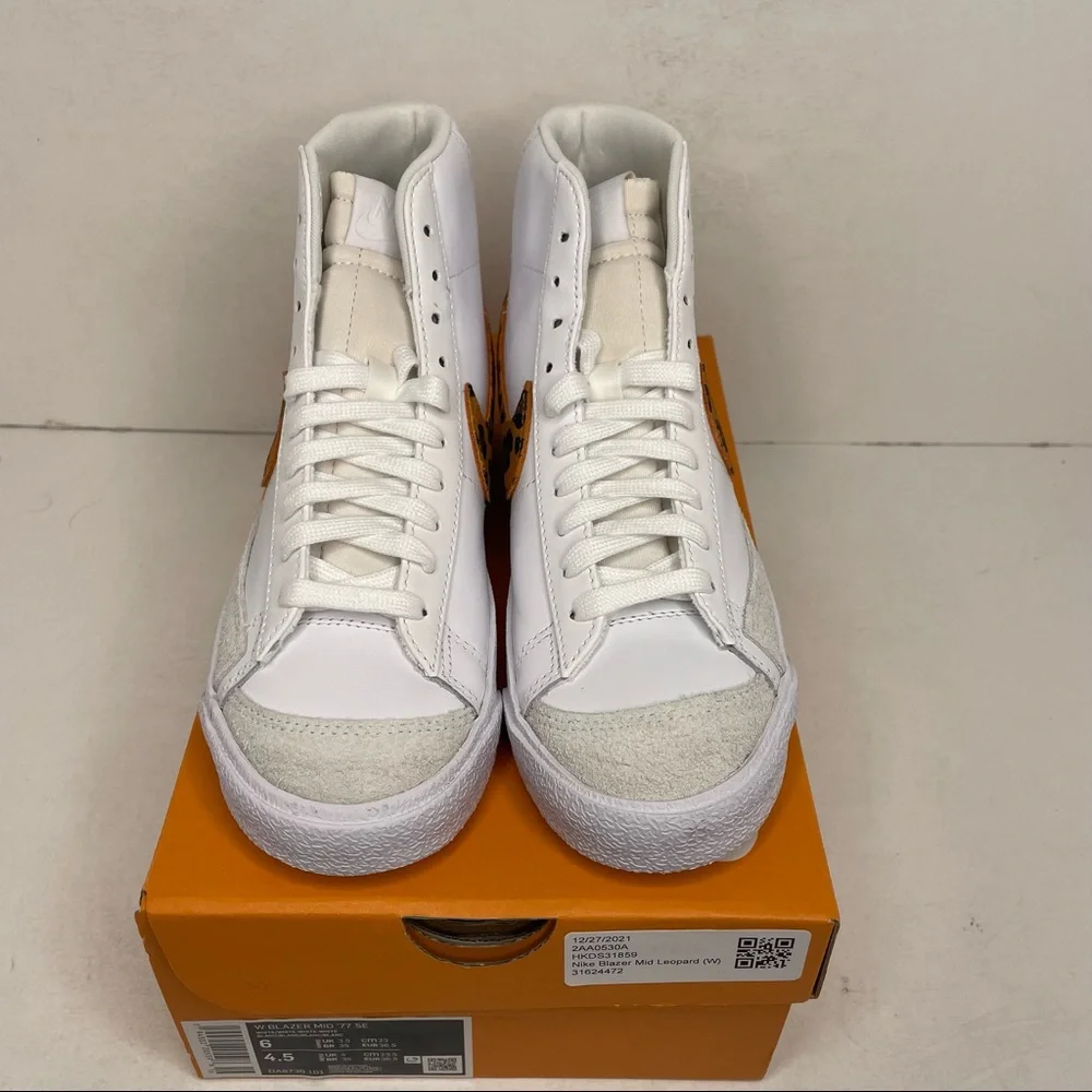 Nike Blazer Mid 77’ WMNS SE “Leopard” NEW - Picture 2 of 4